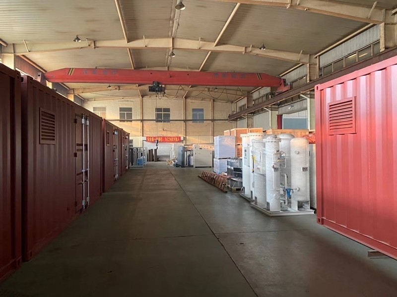 BeiJing Cape Golden Gas System Company LTD ligne de production en usine