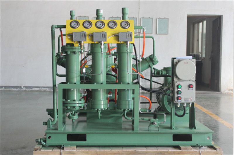 Gaz d'hydrogène sec de compresseur à haute pression d'hydrogène 15KW 415V 50Hz