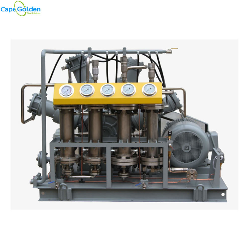 Compresseur à gaz exempt d'huile de compresseur de dioxyde de carbone de CO2 16-40bar industriel
