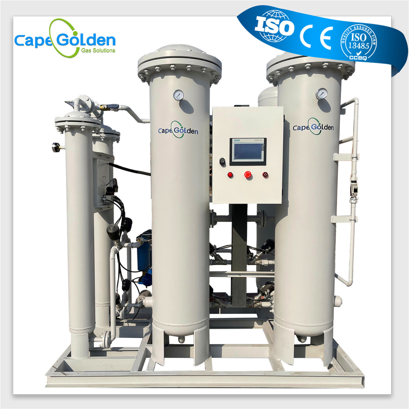 Générateur industriel de machine de l'oxygène de la pureté 20m3 de 99% avec le système remplissant
