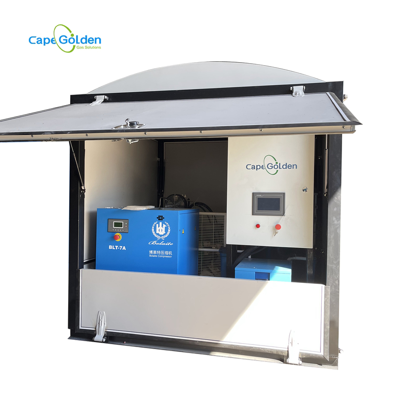 Générateur mobile d'usine d'oxygène de la technologie PSA 415V pour la machine à oxygène